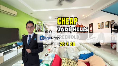 CHEAP 2 Storey Terrace House at Jade Hills , Selangor, Kajang