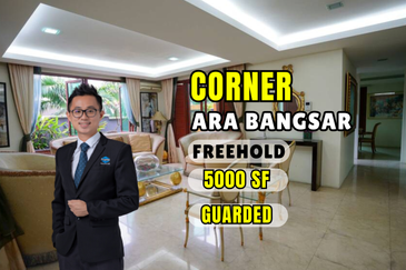 CHEAP 3.5 Sty Corner Link Bungalow in Ara Bangsar