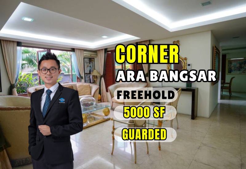 CHEAP 3.5 Sty Corner Link Bungalow in Ara Bangsar