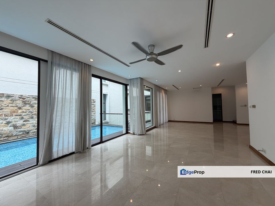 Villa Mont Kiara Three Storey Link Bungalow House For Sale, Kuala Lumpur, Mont Kiara