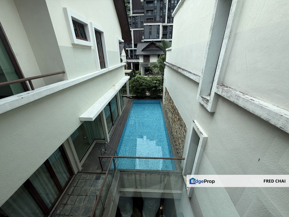 Villa Mont Kiara Three Storey Link Bungalow House For Sale, Kuala Lumpur, Mont Kiara