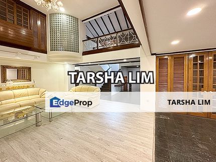 Authentic wooden ID design interior with spacious garden and 6 car parks, Kuala Lumpur, Damansara Heights