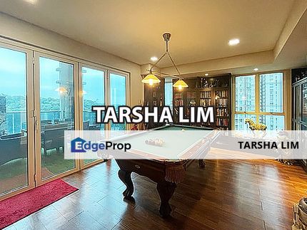 Superb renovated ID furnishing duplex with great entertainment hall plus large balconies good for occupants who love nature and great lifestyle living, Kuala Lumpur, Mont Kiara