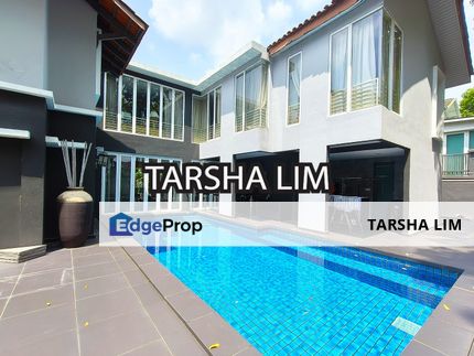 24 hours gated guarded modren 2 storey home with pool and 10 car parks, Selangor, Mutiara Damansara