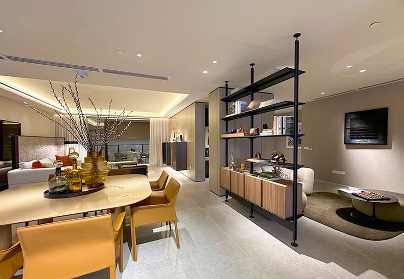 Exclusive sky semi-d. Freehold very low density - only 126 units with private lift land private obby, ev bay & extra store