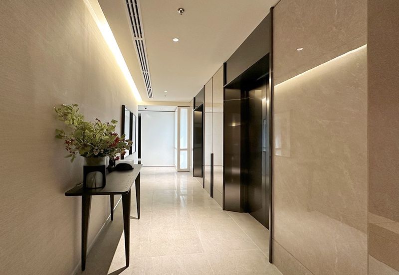 Exclusive sky semi-d. Freehold very low density - only 126 units with private lift land private obby, ev bay & extra store