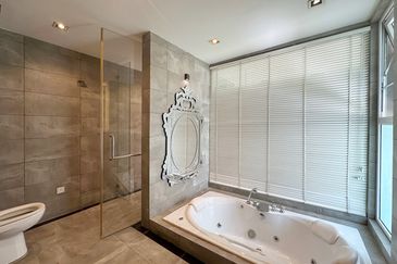 Modern elegent id renovated ex showroom corner semi-d with lift