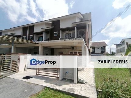 END LOT Rumah Nak Jual Fully Furnished Teres 2 Tingkat Taman Indah KLIA Salak Tinggi For Sale , Selangor, Sepang
