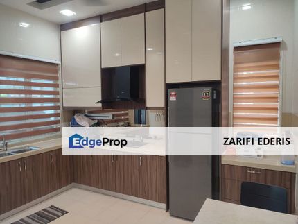 Hakmilik FREEHOLD Kejiranan Baik Rumah SEMI-D 2 Tingkat di Al-Bakri Residence Bukit Naga Seksyen 32 Shah Alam untuk DIJUAL, Selangor, Shah Alam