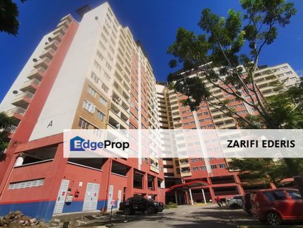 Balcony Facing Garden Freehold 2 Carparks Alam Prima Apartment Seksyen 22 Shah Alam For Sale, Selangor, Shah Alam