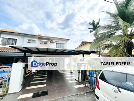 CHEAPEST END LOT WITH LAND Facing Open Double Storey Terrace SP4 Bandar Saujana Putra For Sale, Selangor, Jenjarom