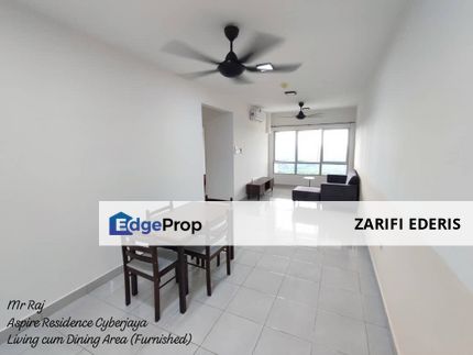 Fully Furnished Aspire Residence Cyberjaya For Rent, Selangor, Cyberjaya