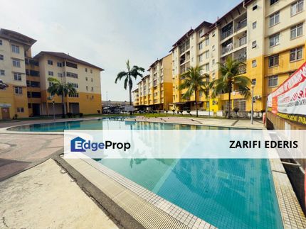 Paling Murah ‼️ Full Loan Boleh Apply Apartment Bayu Villa Taman Bayu Perdana Klang For Sale, Selangor, Klang