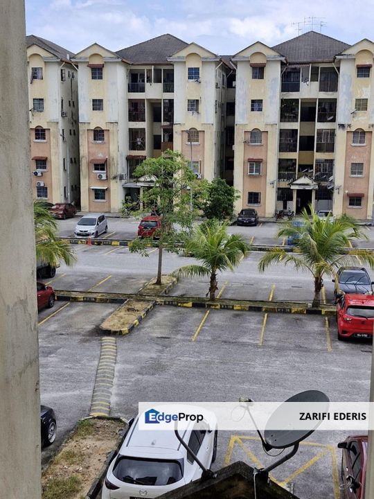 Lower Floor and Tenanted Pangsapuri Orkid Jalan Pluto Shah Alam U5 For Sale, Selangor, Subang