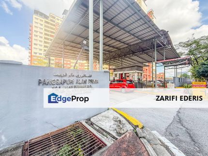 LOW DEPOSIT ⚡ FLEXIBLE DEPO ⚡ Renovated Alam Prima Apartment at Seksyen 22 SHAH ALAM For Sale , Selangor, Shah Alam