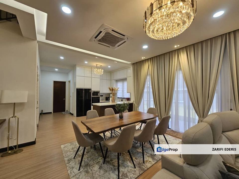 Renovated ✅ Fully Furnished ✅ 2 Storey Semi-D Hemingway Residence Desa Coalfields Sungai Buloh For Sale, Selangor, Sungai Buloh