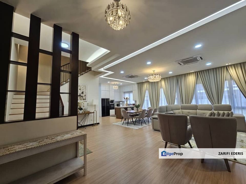 Renovated ✅ Fully Furnished ✅ 2 Storey Semi-D Hemingway Residence Desa Coalfields Sungai Buloh For Sale, Selangor, Sungai Buloh