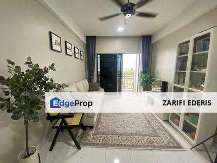 FULLY FURNISHED 3 Bedrooms Pangsapuri Damai Seksyen 25 Shah Alam For Rent, Selangor, Shah Alam
