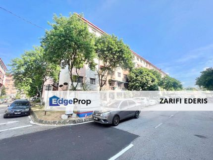 Booking Rm1k Low Deposit Flat Pkns Blok 49 Seksyen 7 Shah Alam For Sale, Selangor, Shah Alam