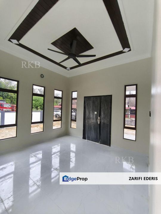 FREEHOLD Luas Tanah Besar 5200 kaki persegi Rumah Banglo Moden CORNER LOT di Kg Merbau Chondong Kok Lanas Kelantan Untuk Di jual, Kelantan, Ketereh