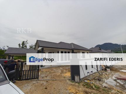 FREEHOLD Luas Tanah Besar 5200 kaki persegi Rumah Banglo Moden CORNER LOT di Kg Merbau Chondong Kok Lanas Kelantan Untuk Di jual, Kelantan, Ketereh