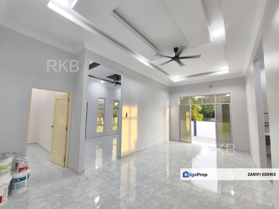 Kg Binjai Labok Machang Rumah Banglo Dah Siap Sepenuhnya Tanah Luas 4 Bilik untuk Dijual , Kelantan, Machang