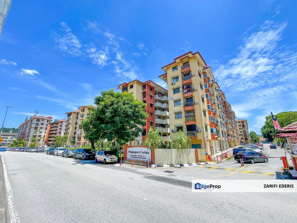 FLEXIBLE BOOKING ✅ END LOT With Lift Pangsapuri Carlina Seksyen 5 Kota Damansara Petaling Jaya For Sale, Selangor, Kota Damansara