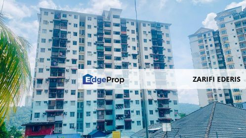 Near to DUKE ✅ Easy Access ✅ Pangsapuri Kenanga Sari AU3 Setiawangsa For Sale, Kuala Lumpur, Taman Setiawangsa