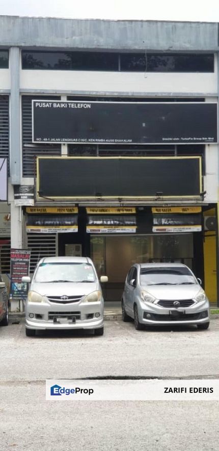 GROUND FLOOR Ken Rimba Commercial Centre Shah Alam For Rent, Selangor, Shah Alam