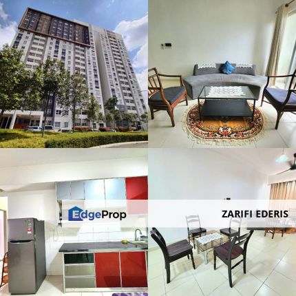 FULLY FURNISHED Tropicana Aman 1 Apartment near to Rimbayu Kota Kemuning For Rent, Selangor, Telok Panglima Garang