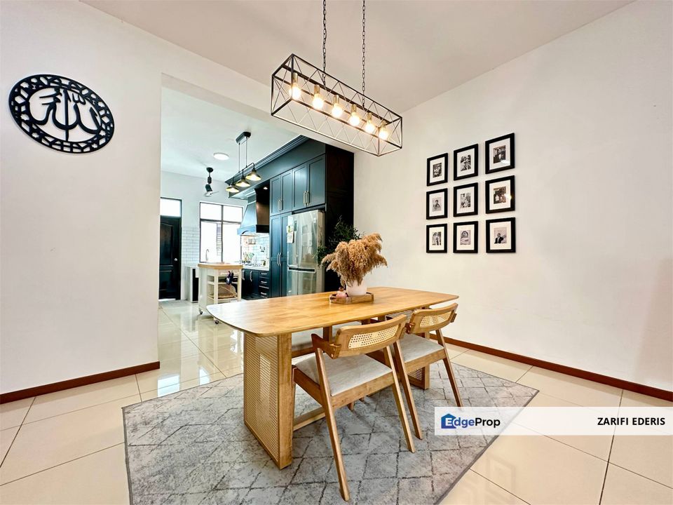 MURAH 🔥 RUMAH CANTIK DAH RENOVATE 🔥 Teres 2 Tingkat di Saujana Perdana Saujana Utama Sungai Buloh TRESNA TERUNTUM Untuk Dijual , Selangor, Sungai Buloh