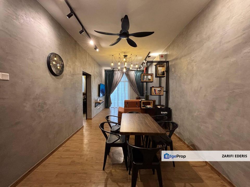 Renovated Industrial Interior Design Condo Lakefront Homes, Cyberjaya (Near Tamarind Square, Dpulze, Putrajaya) – For Sale, Selangor, Cyberjaya