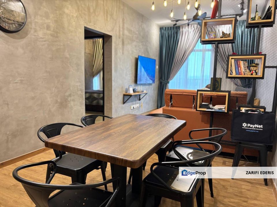 Renovated Industrial Interior Design Condo Lakefront Homes, Cyberjaya (Near Tamarind Square, Dpulze, Putrajaya) – For Sale, Selangor, Cyberjaya