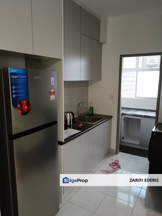 Nice House Partial Furnished Lake View Idaman BSP Apartment Bandar Saujana Putra Near Puchong For Rent, Selangor, Bandar Saujana Putra