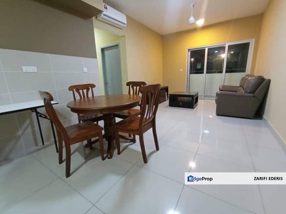 FULLY FURNISHED Pangsapuri Tropicana Aman 1 Near Kota Kemuning and Rimbayu For Rent, Selangor, Telok Panglima Garang