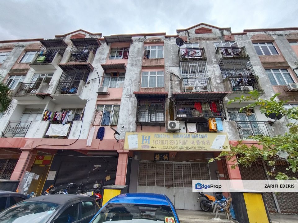 Untuk Dijual ❗❗ Shop Apartment di Taman Lestari Perdana, Seri Kembangan (Bulanan antara Rm450 -Rm550), Selangor, Seri Kembangan