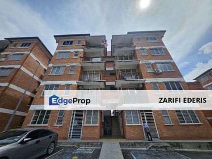 LOW DEPOSIT Ready to Move in Pangsapuri Alam Budiman U10 Shah Alam FOr Rent, Selangor, Shah Alam