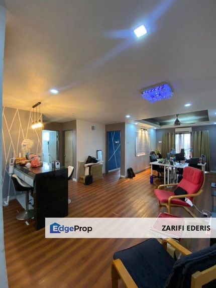 Biggest Unit ✅ PRICE DOWN 🔽 Pangsapuri Damai Seksyen 25 Shah Alam Facing Lake FOR SALE, Selangor, Shah Alam