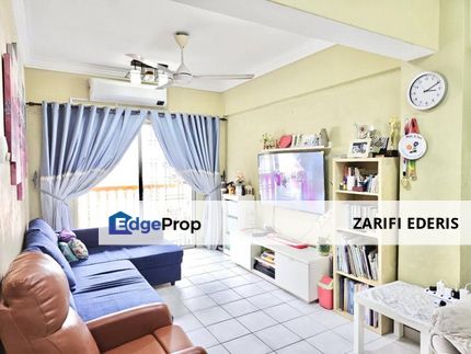 BOOKING Rm1K Only, PARTIAL FURNISHED Sri Cempaka Apartment Sepakat Indah 2 @ Kajang For Sale, Selangor, Kajang