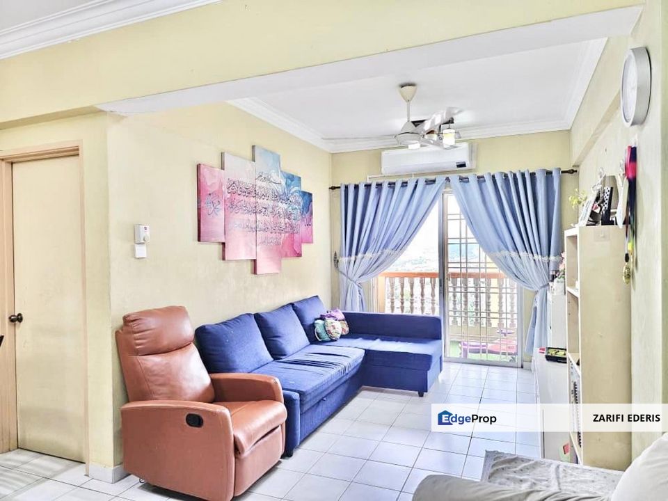 BOOKING Rm1K Only, PARTIAL FURNISHED Sri Cempaka Apartment Sepakat Indah 2 @ Kajang For Sale, Selangor, Kajang