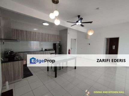 END LOT Mid Level Floor Partial Furnished Residensi Adelia Bangi Avenue For Rent , Selangor, Bangi