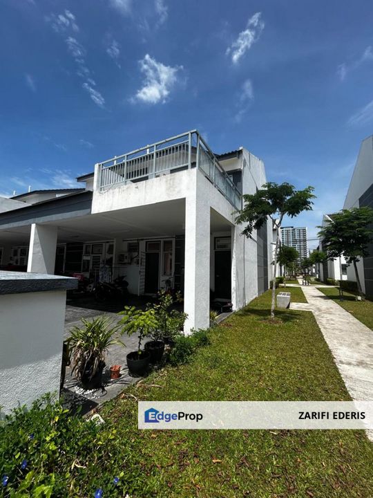 END LOT ✅ PARTIAL FURNISHED ✅ Upper Unit Kita Bayu Townhouse Cybersouth Dengkil For Rent, Selangor, Dengkil