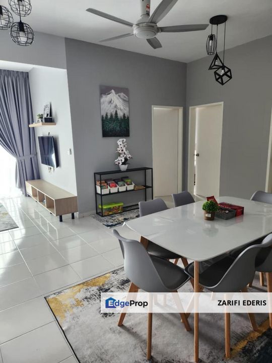 FULLY FURNISHED RESIDENSI ADELIA 2, BANGI AVENUE FOR RENT (3 Bedrooms 3 Bathrooms 2 Car Park), Selangor, Bangi