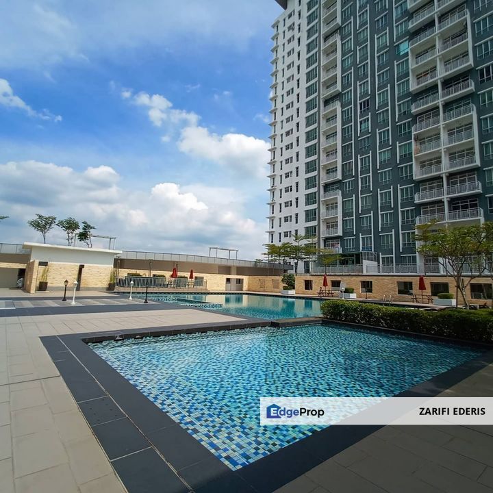 ✅ Nice lake view, beautiful sunset ✅ Semi Furnished BSP Skypark Condo Bandar Saujana Putra For Rent, Selangor, Bandar Saujana Putra