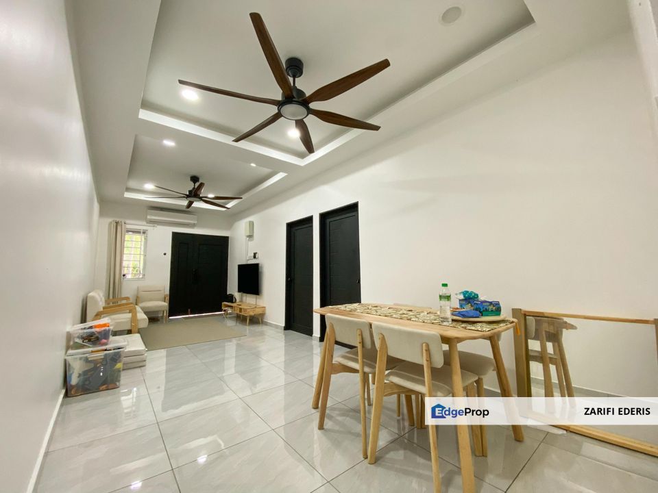 Refurbished ✅ With Swimming Pool 🏊 Single Storey Terrace House Taman Puchong Indah For Sale, Selangor, Puchong
