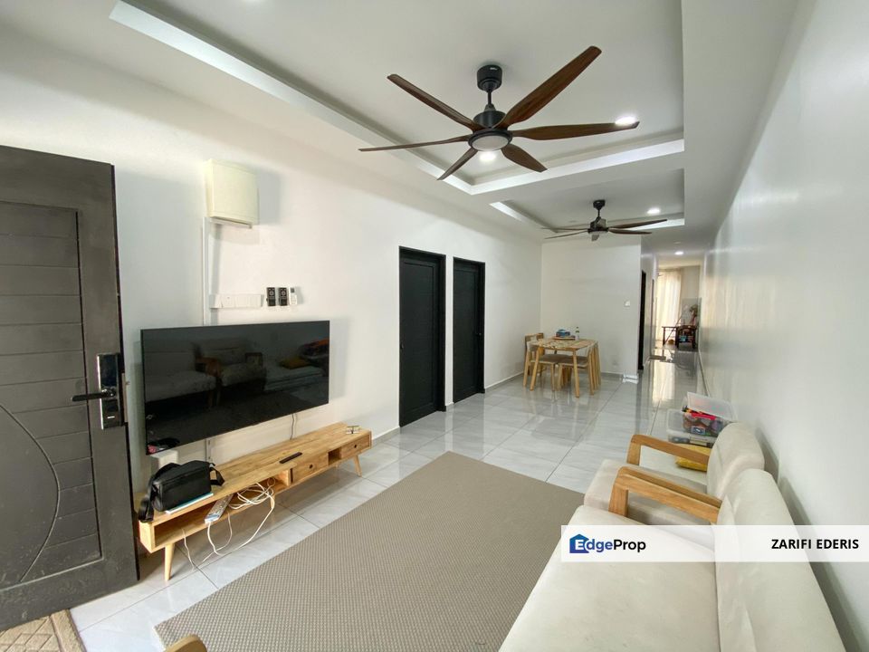 Refurbished ✅ With Swimming Pool 🏊 Single Storey Terrace House Taman Puchong Indah For Sale, Selangor, Puchong