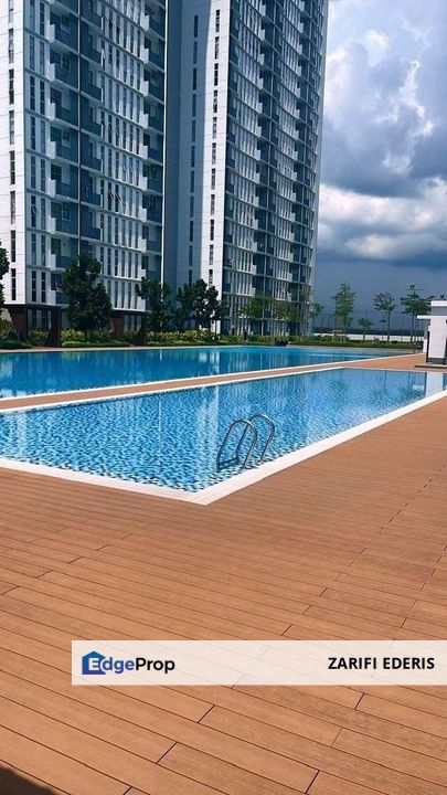 Nice Unit With 3 Airconds & Kitchen Cabinet Lakefront Homes Cyberjaya For Rent, Selangor, Cyberjaya