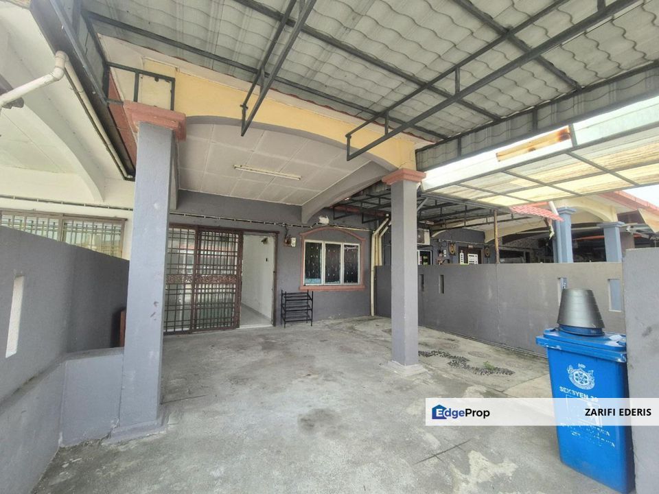 1 Storey House Jalan Kebun Seksyen 30 Shah Alam (Jalan Tanjung Rhu) For Sale, Selangor, Shah Alam