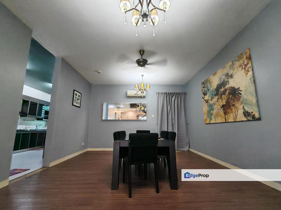 WTS / FOR SALE :  [RENOVATED & FULLY FURNISHED] DOUBLE STOREY SUPERLINK HOUSE @ LAVENDAR PARK, DENAI ALAM, Selangor, Shah Alam