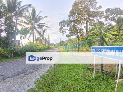 WTS / FOR SALE :  Tanah Lot Individu. 2,787 Sqft di Jenderam Hulu (Belakang Warong Selekoh Kambing)  📍 Salak Tinggi, Selangor, Selangor, Dengkil